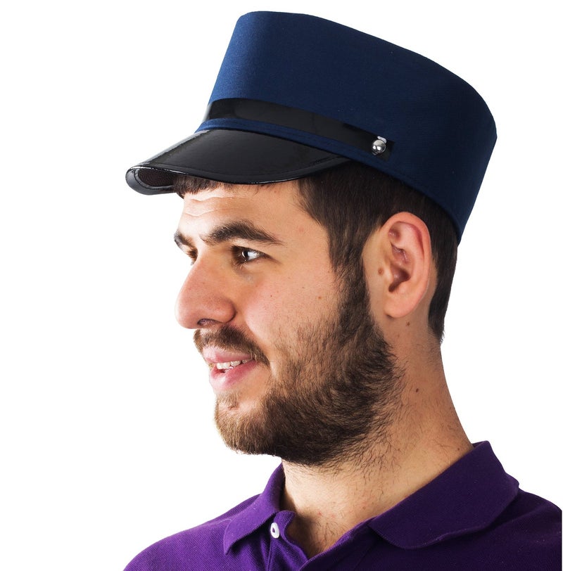 Tigerdoe Conductor Costume - Train Driver - Train Engineer Costume - Conductor Hat - - (2 Pc Set) Navy Blue - Image 5